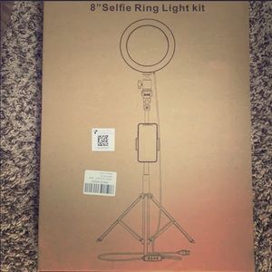 Ring light with different colours adjustablility